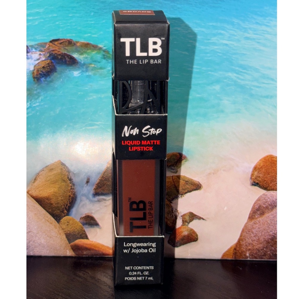 The Lip Bar TLB Non Stop Liquid Matte Lipstick Savage LM9 Terracotta Brown